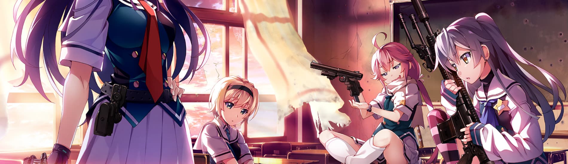 Banner for Grisaia: Phantom Trigger THE ANIMATION